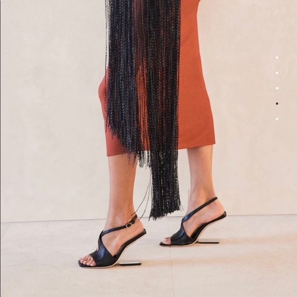 Cult Gaia Mila Rene Heel Black Size 37 Out of Stock Item - Picture 5 of 5